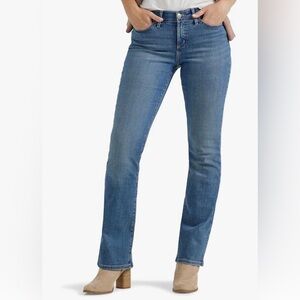 Vintage Lee 90s Y2K Women’s One True Fit Boot Cut Denim Jeans - Size 14 Short